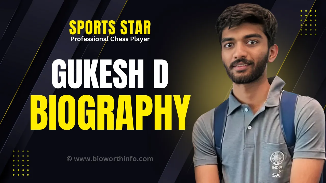 Gukesh D Biography