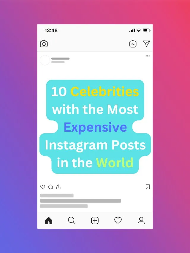 10 Celebrities with the Most Expensive Instagram Posts in the World