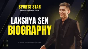 Lakshya Sen Indian badminton player biography 2026