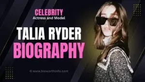 Talia Ryder biography 2026
