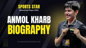 Anmol Kharb badminton player biography age career achievements 2026