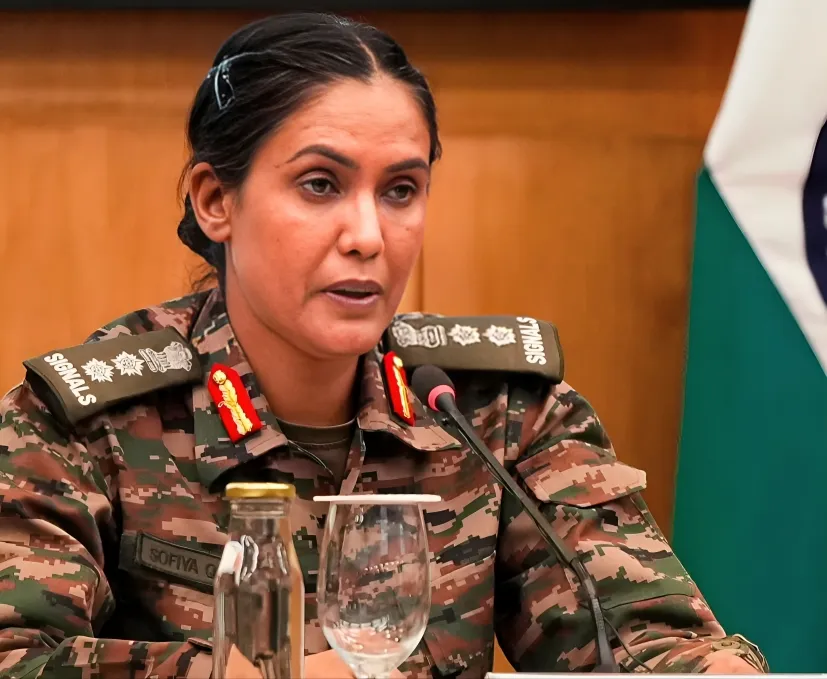 Colonel Sophia Qureshi