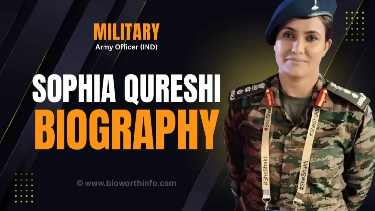 Colonel Sophia Qureshi Biography