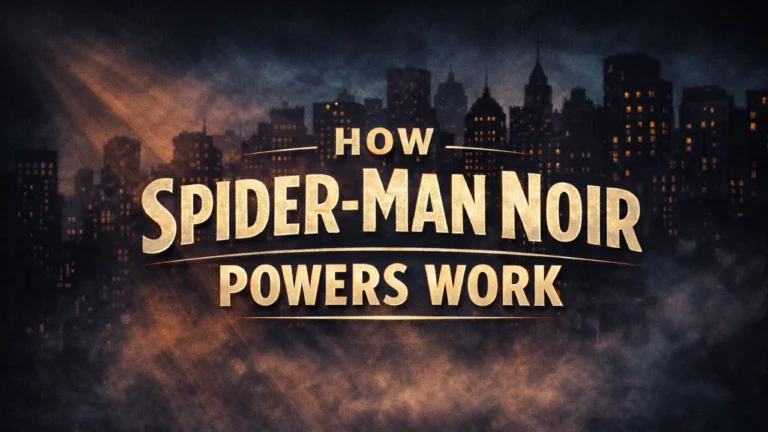 Spider Man Noir abilities and combat style breakdown