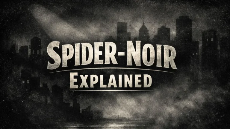 Spider Noir origin and powers explained Marvel comic character