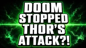 Doctor Doom remains calm as Thor attacks in the Avengers Doomsday trailer