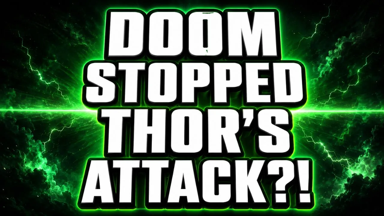 Doctor Doom remains calm as Thor attacks in the Avengers Doomsday trailer