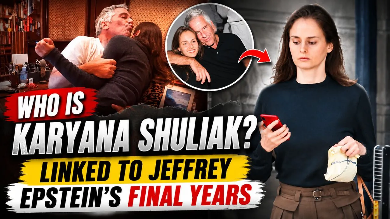 Karyna Shuliak, Belarusian dentist and former girlfriend of Jeffrey Epstein