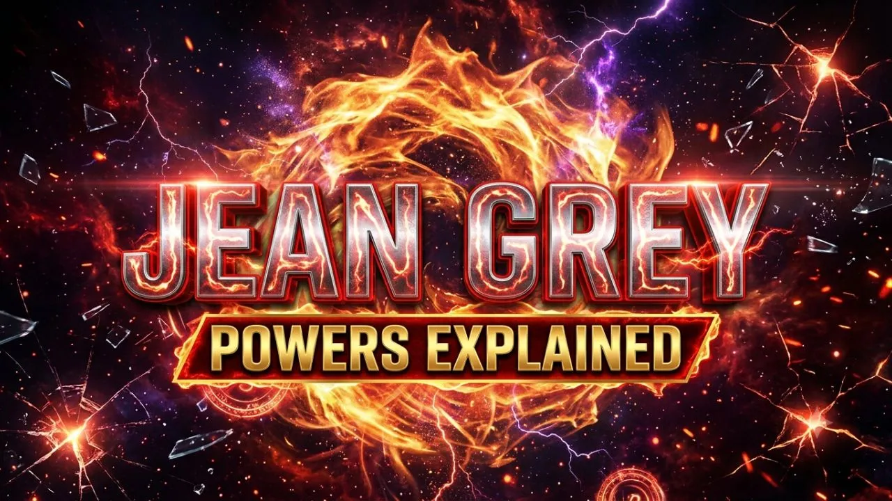 Jean Grey using Phoenix Force powers in Marvel X-Men universe