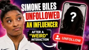 Simone Biles explains weird influencer interaction and unfollow decision