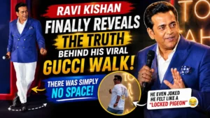 Ravi Kishan reveals truth behind his viral Gucci walk