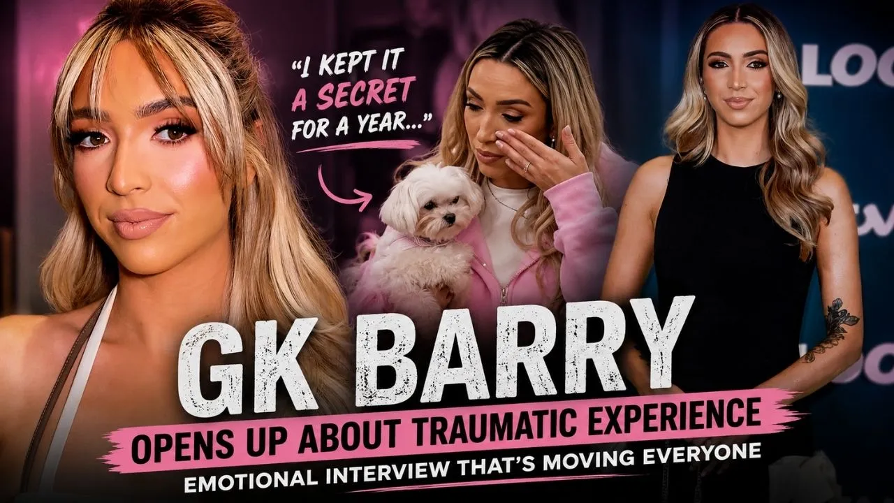 GK Barry opens up about her traumatic experience