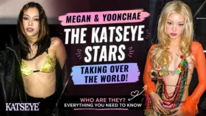 Megan Skiendiel and Yoonchae Jeung KATSEYE