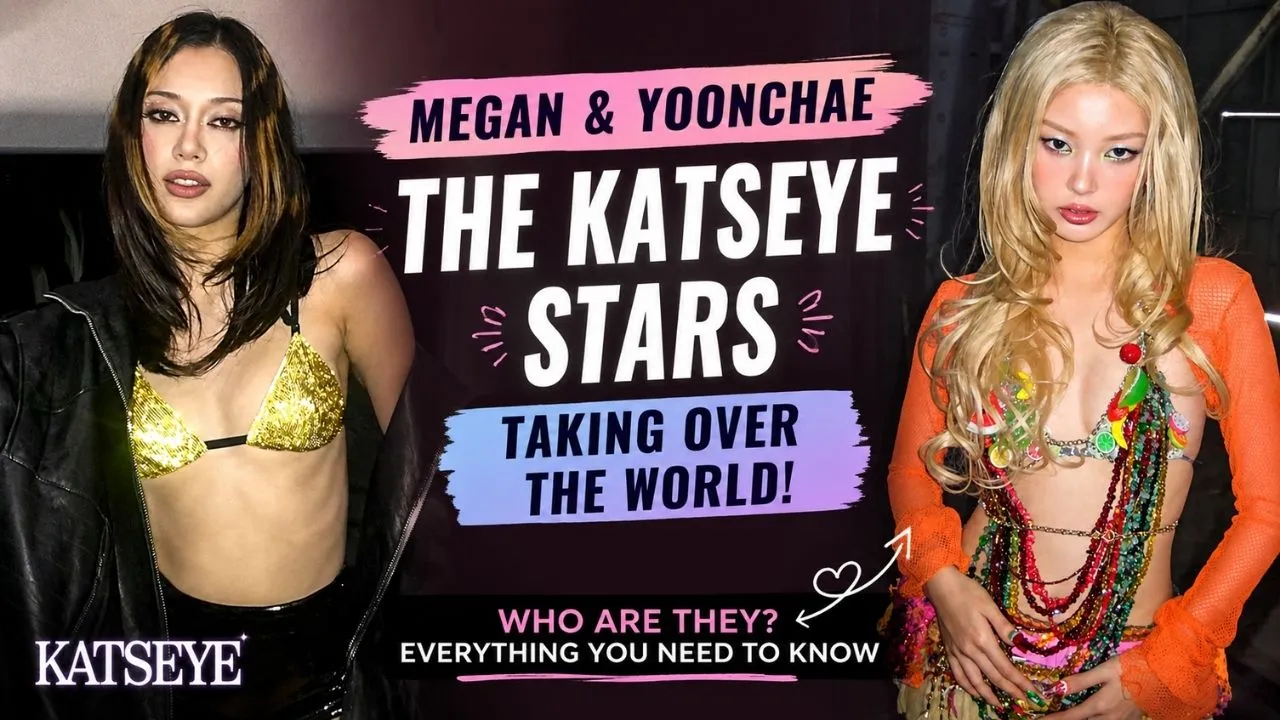 Megan Skiendiel and Yoonchae Jeung KATSEYE