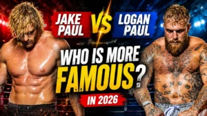 Jake Paul vs Logan Paul fame comparison in 2026