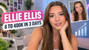 Ellie Ellis British TikTok star