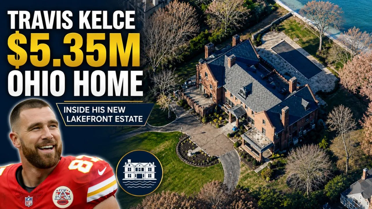Travis Kelce $5.35 million Ohio home