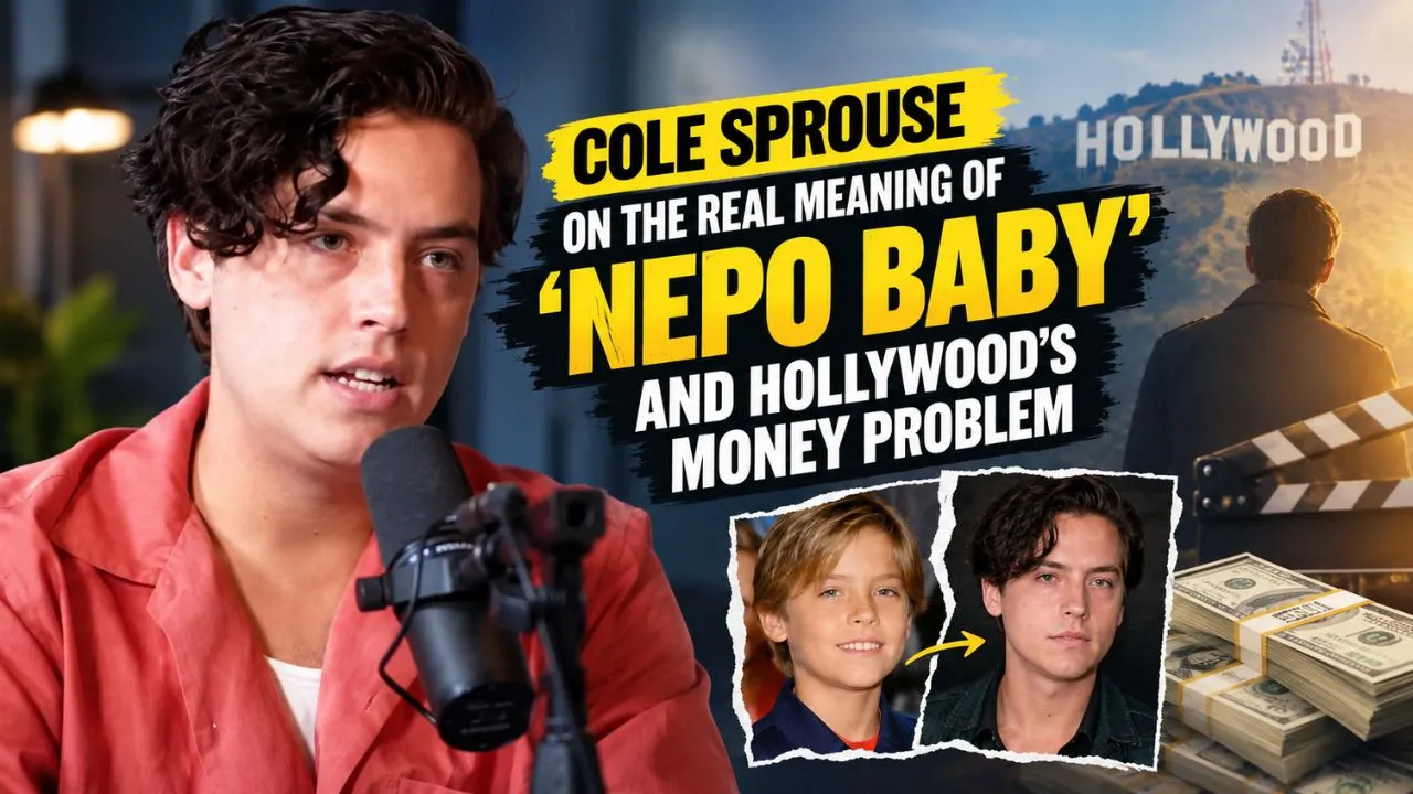 Cole Sprouse discusses Hollywood privilege and financial security
